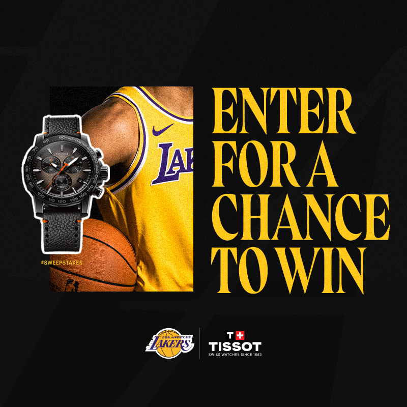 Tissot Los Angeles Lakers Sweepstakes